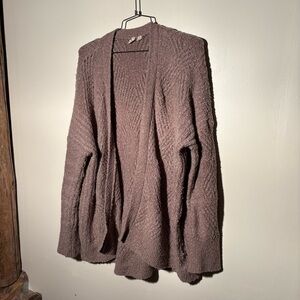 Moth by Anthropologie Merino Blend Oversized Open Cardigan